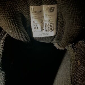 New Balance Black Athletic Shoes